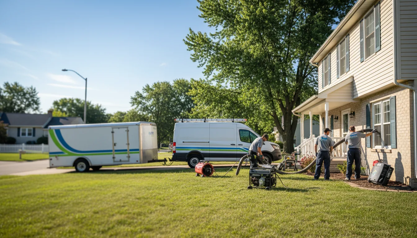 Flooded Basement Restoration And Cleanup With Repair in Fortuna, ND near me